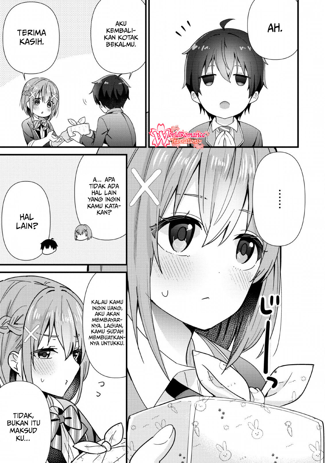 The Cute Girl Sitting Next to Me Is Trying to Make Me Fall in Love With Her as a Way to Ridicule Me, but the Tables Were Turned on Her Before She Knew It Chapter 02 Gambar 14